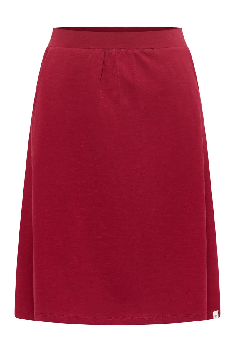 Tranquillo Jerseyrock Finjaa aus Bio-Baumwolle - tibetan red / XS – Produktbild 1 von 2