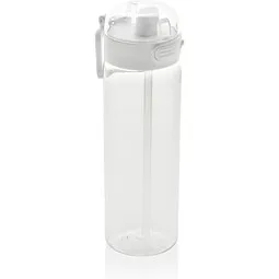 XD Collection XD Collection Sip'nLock RCS rPET auslaufsichere Sport-Trinkflasche 800ml, Weiß, – Produktbild 1 von 1