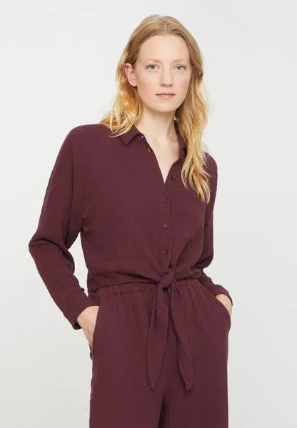 recolution Damen Musselin Bluse aus Bio-Baumwolle - VANILLA - recolution, Yellow, – Produktbild 2 von 4