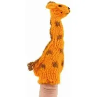 El Puente El Puente Gestrickte Fingerpuppe "Giraffe" | Fair Trade & Handmade aus Peru – Produktbild 1 von 1