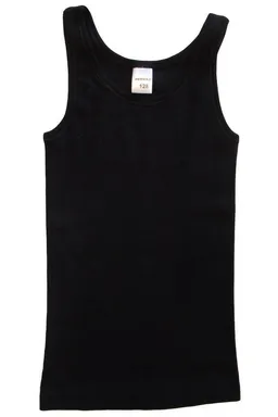 HERMKO Achseltop 2000 Bio-Baumwolle Tank Top Shirt weich basic breite Träger Feinripp – Produktbild 1 von 1