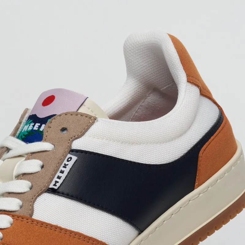 MEEKO MEEKO Herren vegan Sneaker Kiboko Cordura Amber, Dunkelorange, – Produktbild 2 von 2