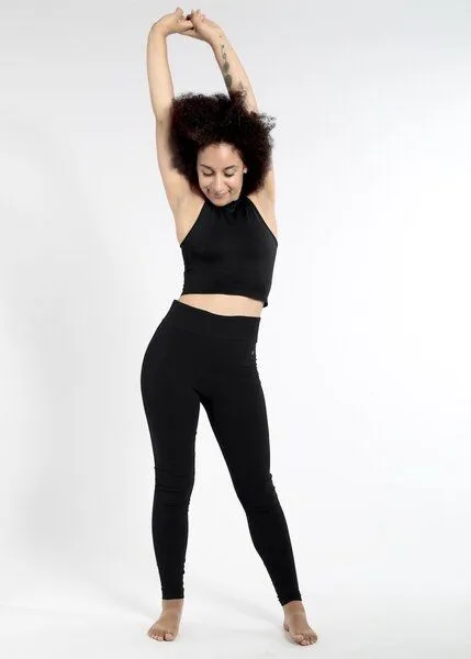 Orbasics Orbasics All Day Leggings - Frauen aus Bio Baumwolle, Deep taupe, – Produktbild 2 von 4