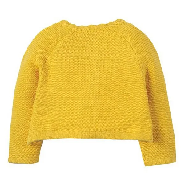 Frugi Frugi Strickjacke Carrie in gelb – Produktbild 3 von 3