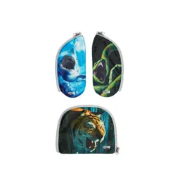 Ergobag Ergobag Schulzubehör Zippies-Set, 3-teilig Gefährliche Tiere – Produktbild 1 von 1
