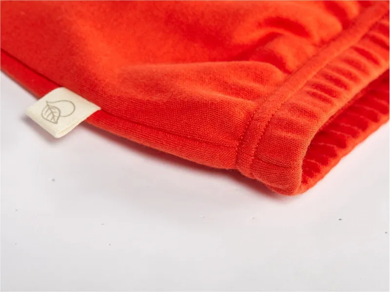 HANS NATUR Kinder Leggings Bio-Baumwolle rot Gr.98/104, Rot, – Produktbild 2 von 2