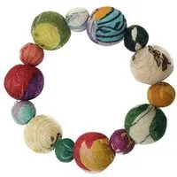 Worldfinds Worldfinds Kantha Armband Betty Bauble – Produktbild 1 von 1