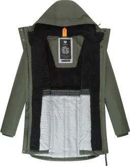 ragwear ragwear Wintermantel Elsien wasserdichter Winterparka mit Teddyfell-Futter – Produktbild 1 von 1
