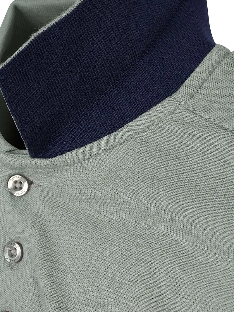 Suitable Suitable Respect Poloshirt Tiger Grün - Größe XXL, Grün, – Produktbild 5 von 5
