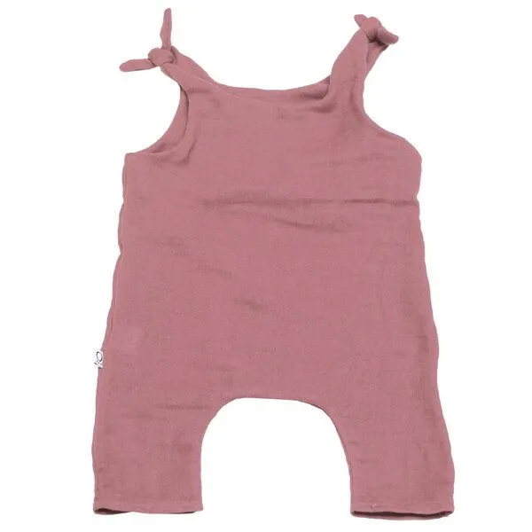 Frija Omina Frija Omina Baby-Strampler aus Bio-Musselin, Rosé (rosa), – Produktbild 1 von 4