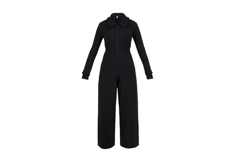 blutsgeschwister blutsgeschwister Jumpsuit Frills Sergeant, Schwarz, – Produktbild 1 von 1