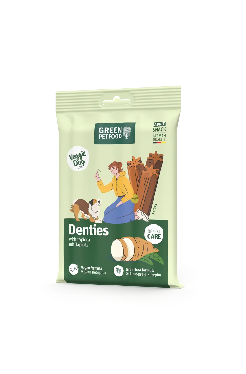Green Petfood Green Petfood Denties with Tapioca 180g, Grün, – Produktbild 1 von 1