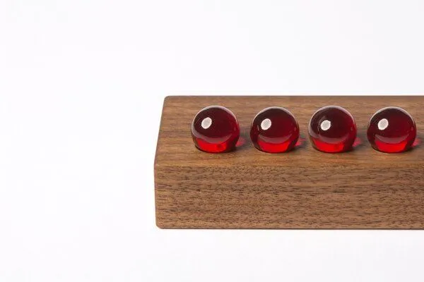 klotzaufklotz klotzaufklotz Adventskalender Murmel, Rot, – Produktbild 2 von 7