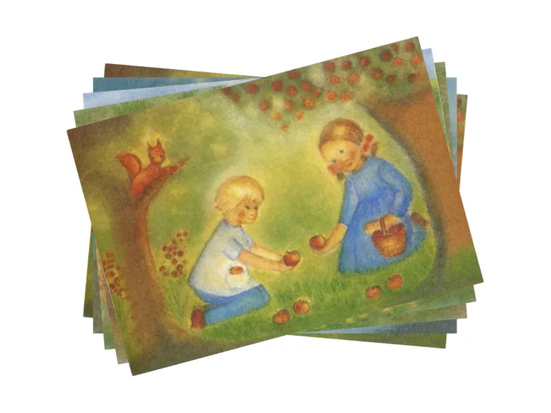 Sagro Verlag Sagro Verlag Postkarten Herbst 5 Stück – Produktbild 1 von 2