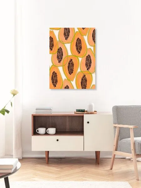 Photocircle Photocircle Poster / Leinwandbild - Papaya Cravings – Produktbild 3 von 4