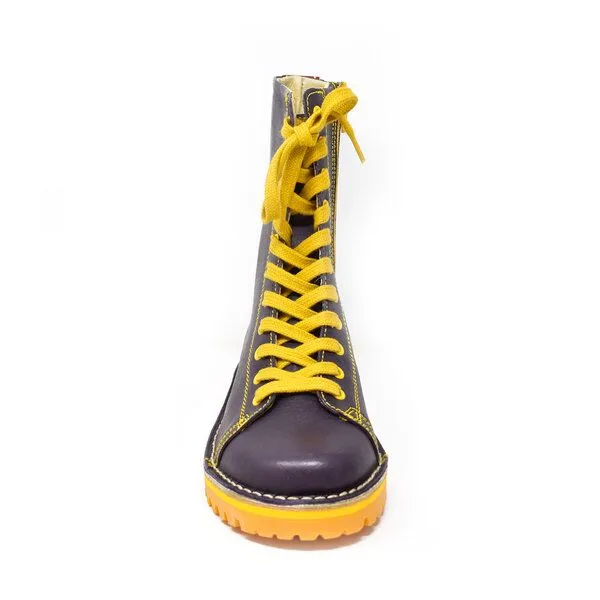 Grünbein Shoes Grünbein Shoes Schnürboots Finn, Lila, – Produktbild 4 von 4