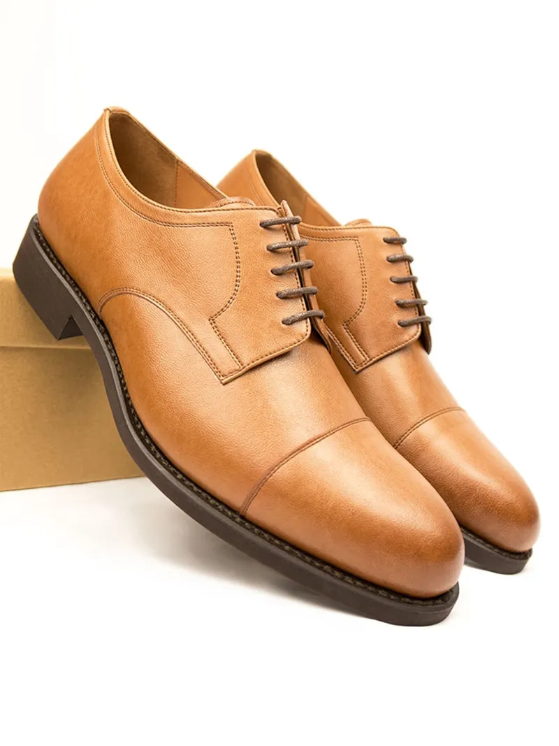 Will's Vegan Store Will's Vegan Store Herren vegan Derby's Goodyear Welt Hellbraun, Hellbraun, – Produktbild 2 von 2