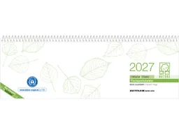 Zettler Zettler Tischkalender aus Recyclingpapier, 60 Seiten 2027 (1 Woche - 1 Seite) – Produktbild 1 von 1