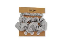 AGA.PIE AGA.PIE Haargummi Scrunchie-Set, aus 100% Lyocell aus Bambus-Cellulose, besonders sanft zum Haar – Produktbild 1 von 1