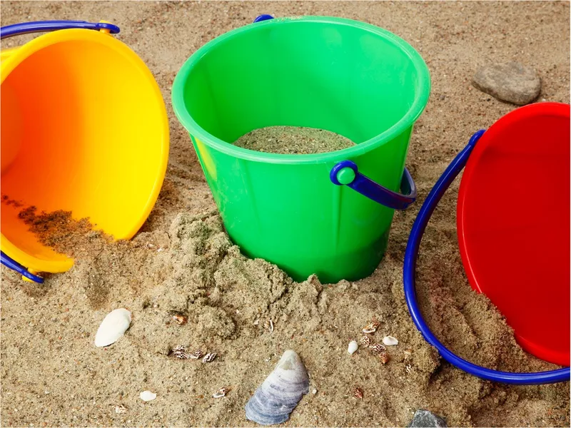 Spielstabil Spielstabil Sandeimer 1 Stück, Mehrfarbig, – Produktbild 2 von 2