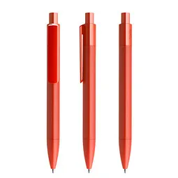 prodir prodir® Druckkugelschreiber DS4 PMM Push, blaue Mine, rot, Rot, – Produktbild 1 von 1