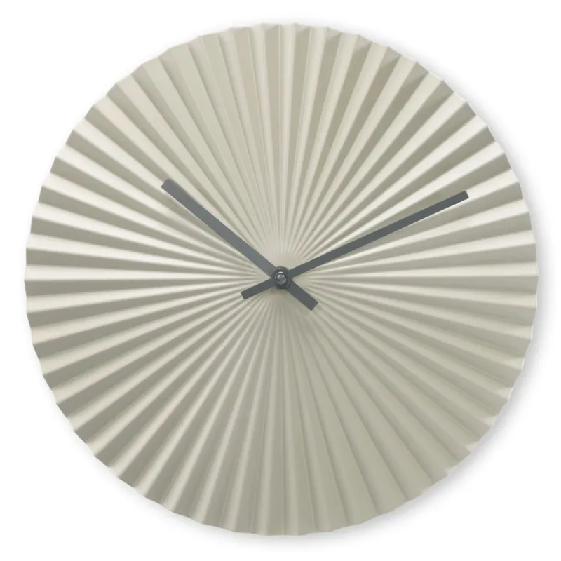 Hama Hama Wanduhr "Barbados", Quarzuhr, ohne Ticken, Ø 30 cm, Graugrün, – Produktbild 1 von 5