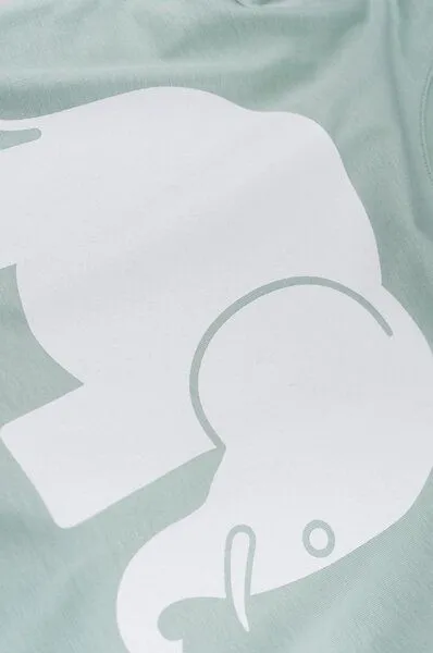 Trendsplant Trendsplant Kid's Organic Classic T-Shirt Mint Green, Grün, – Produktbild 3 von 4