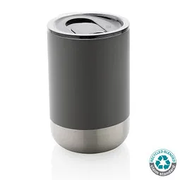 XD Collection RCS recycelter Stainless Steel Becher, anthrazit – Produktbild 1 von 1