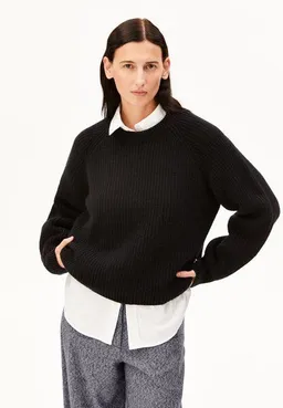 ARMEDANGELS ARMEDANGELS RIB KNIT Damen Strickpullover aus Bio-Woll Mix – Produktbild 1 von 1