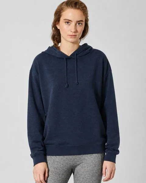 HempAge HempAge Damen Sweat-Hoodie mit Kapuze Hanf/Bio-Baumwolle, Navy, – Produktbild 1 von 4