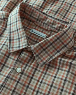 KnowledgeCotton Apparel KnowledgeCotton Apparel Herren vegan Hemd Dune Regular Karo Multi Karo – Produktbild 1 von 1