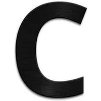 BeWooden BeWooden Hölzerne Buchstaben an die Wand | 2 verschiedene Grössen | Farbe: schwarz | Wanddekoration – Produktbild 1 von 1