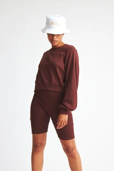 Baìge the Label Baìge the Label Bucket Hat, Weiss, – Produktbild 4 von 4
