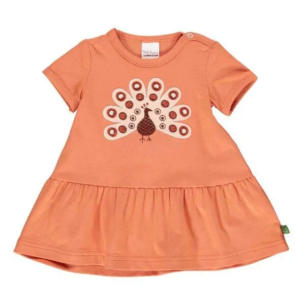 Fred's World by Green Cotton Fred's World by Green Cotton Kleid Pfau, Melone, – Produktbild 1 von 2