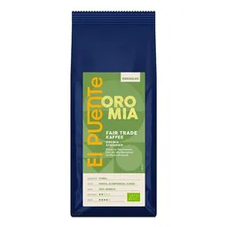El Puente El Puente Oromia - Bio-Kaffee gemahlen 250 g | Fair Trade | Bio-zertifiziert | Vegan | Glutenfrei – Produktbild 1 von 1