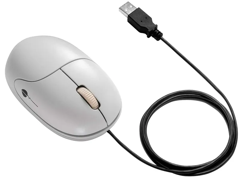 NagerIT Nager-IT Optische Maus 'Die Faire Maus' Kabellänge 2,1 m grau – Produktbild 1 von 1