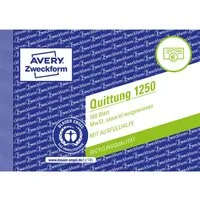 Avery Zweckform Avery Zweckform Recycling Formularbuch '1250' Quittung – Produktbild 1 von 1
