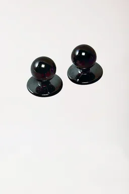 BERUFSBEKLEIDUNG Gastro Kugelknöpfe Unisex - 12 Stück, schwarz - Berufsbekleidung.de – Produktbild 1 von 1