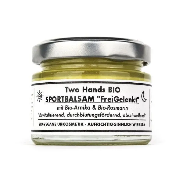 Two Hands BIO Two Hands BIO SportBalsam „FreiGelenkt“ mit Bio-Arnika & Bio-Rosmarin – Produktbild 1 von 1