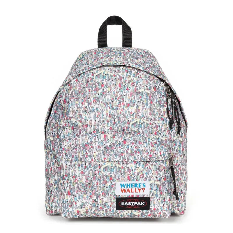 Eastpak Eastpak Padded Pak'r® SPECIAL EDITION Rucksack Where's Wally Pattern, White, – Produktbild 1 von 1