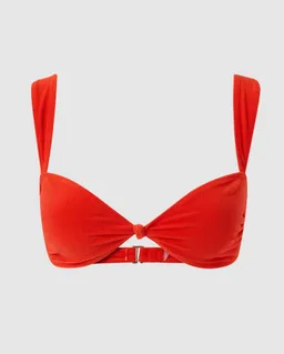 Understatement Understatement Damen vegan Balconette Bikinioberteil Papaya Rot – Produktbild 1 von 1