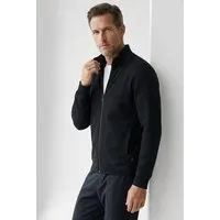 ORGANICATION ORGANICATION JORRIN | Waffel-Jacke aus Bio-Baumwolle & recyceltem Polyester, Black, – Produktbild 2 von 4