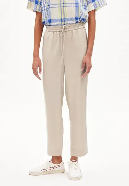 ARMEDANGELS ARMEDANGELS KAADIA TAPERED - Damen Webhose aus TENCEL x REFIBRA Lyocell, Sand stone, – Produktbild 1 von 4