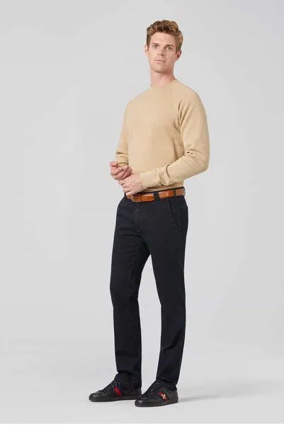 Meyer MEYER T 400 Denim Chino, Blau (blue-black), – Produktbild 6 von 8
