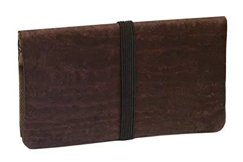 Simaru Simaru Stabile und wasserfeste Tabaktasche "BARREIRO" aus Kork und feinem Oxfordstoff., Natural, – Produktbild 4 von 8