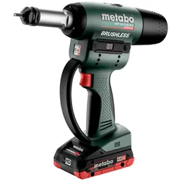 Metabo Metabo Akku-Nietmutternpistole NMP 18 LTX BL M10, metaBOX 145 M, 18V 2x4Ah LiHD + Ladegerät – Produktbild 1 von 1
