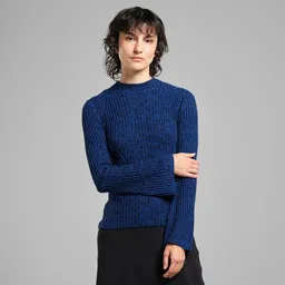 Dedicated DEDICATED Langarmshirt Fide - Blue/Black – Produktbild 1 von 1