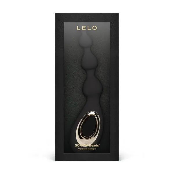LELO Analvibrator mit Perlen - LELO SORAYA Beads, Schwarz, – Produktbild 2 von 4
