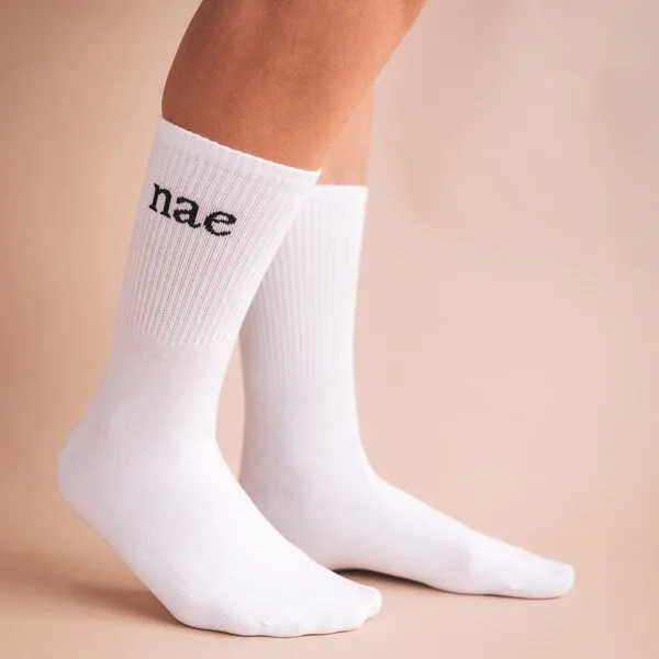 Nae Vegan Shoes Nae Vegan Shoes NAE Animal Friendly Socks - Pack 3, Grey, – Produktbild 4 von 4
