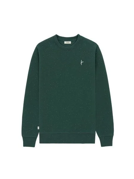 FUXBAU FUXBAU Männer Neps Pullover, Grün neps, – Produktbild 3 von 4